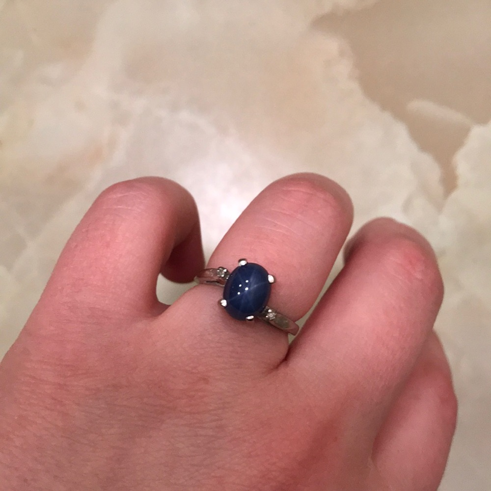 Real Sapphire Ring